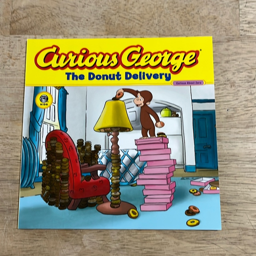 Curious George The Donut Delivery Curious About Zero